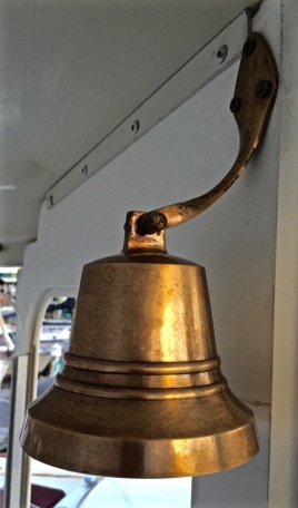 Carver Ship's bell polished and sealed with MIRROR HARD Superglaze™